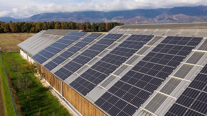 Solar power plant for a modern and economical approach to farming