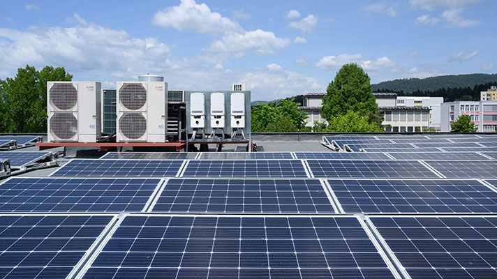 With the sun as a comprehensive solution for a sustainable energy self-sufficient office building
