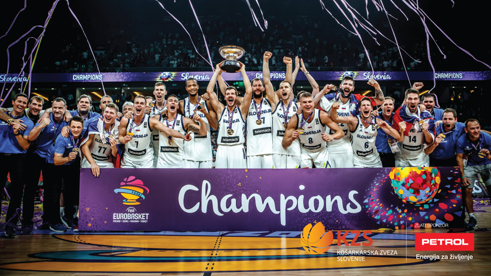 EuroBasket 2017 podelitev - Čestitamo evropskim prvakom