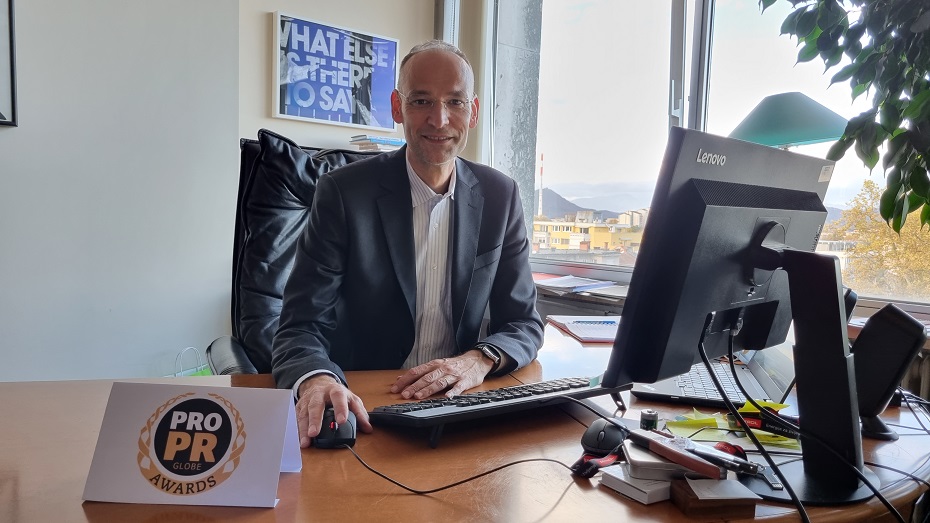 Aleksander Salkič prejemnik ugledne nagrade PRO PR Globe Awards