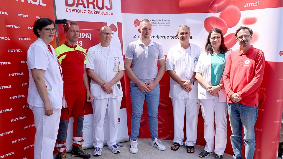 On Slovenian Blood Donor Day: “Your blood saved my life, please donate blood too!”