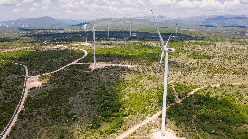 Ljubač wind farm