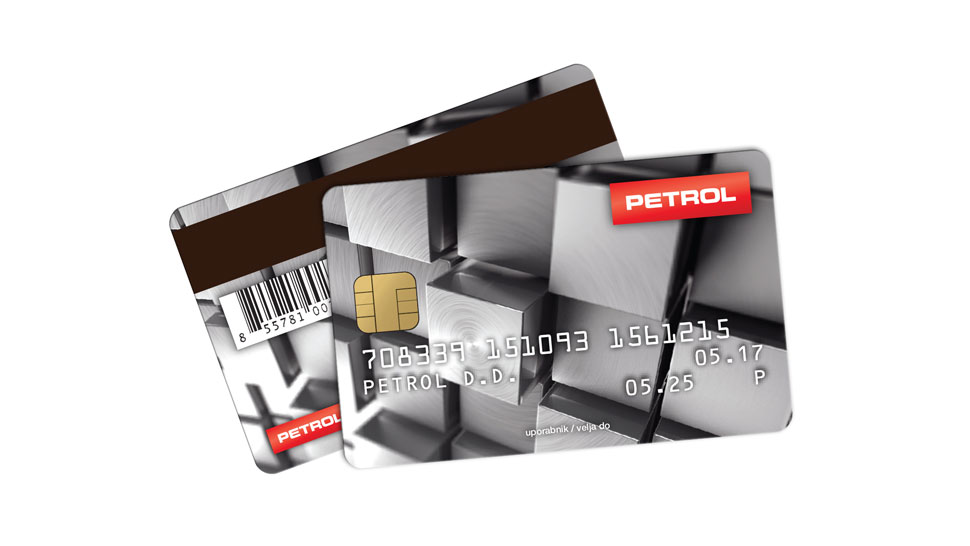 Silver Business Card